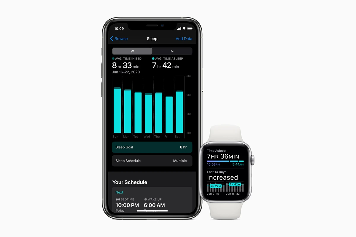Apple Watch iPhone Sleep Features