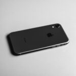 black iPhone XR