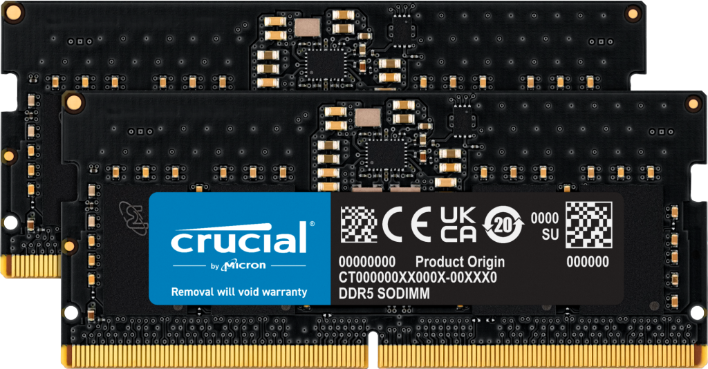 Crucial SODIMM Memory