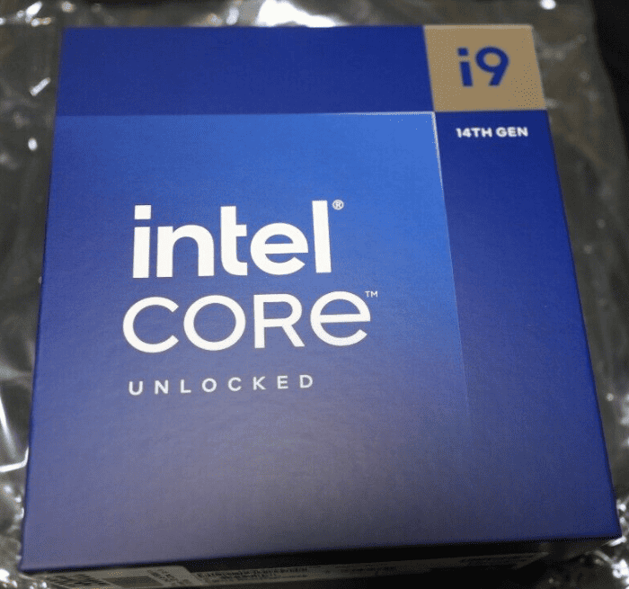 Intel 14900K CPU Retail Box