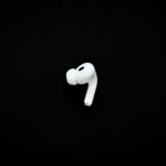 a white Airpod