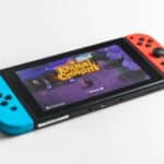 orange and black nintendo switch